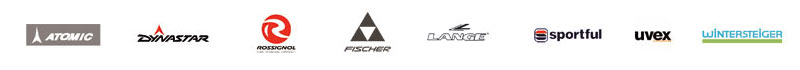 Atomic, Dynastar, Rossignol, Fisher, Lange, Sportful, Uvex, Wintersteiger